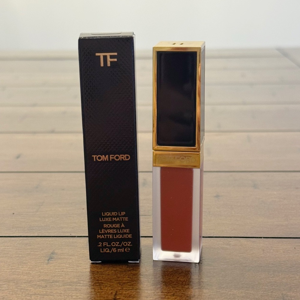 Tom Ford Liquid Lip Luxe Matte Lip Gloss 6ml in 131 Burnt Peach
